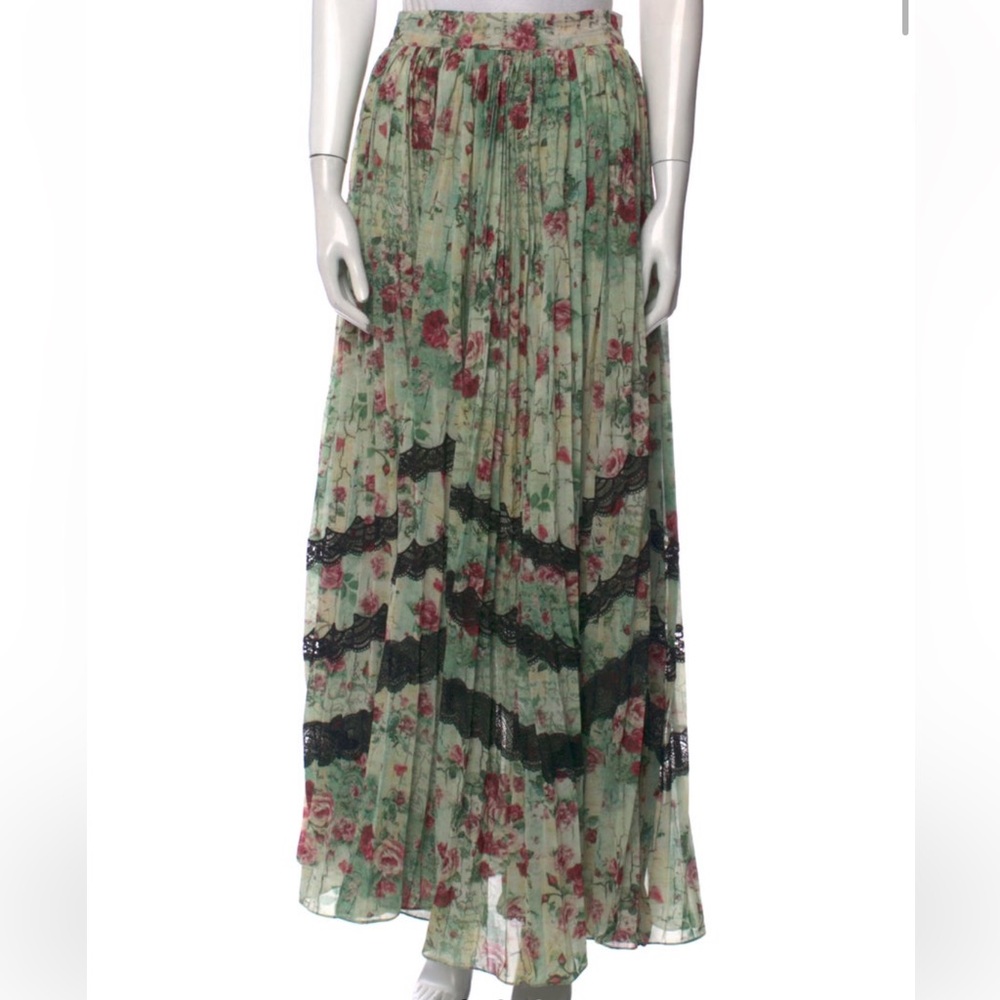 Rococo Sand Floral Maxi skirt